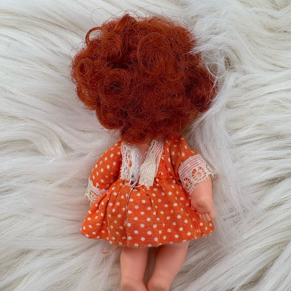 1980's‎ Vintage Strawberry Shortcake Mini Baby With Dress - Picture 4 of 6